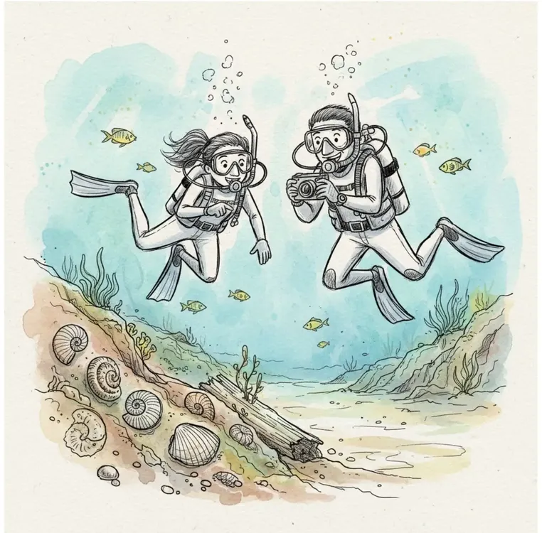 paleontología subacuática