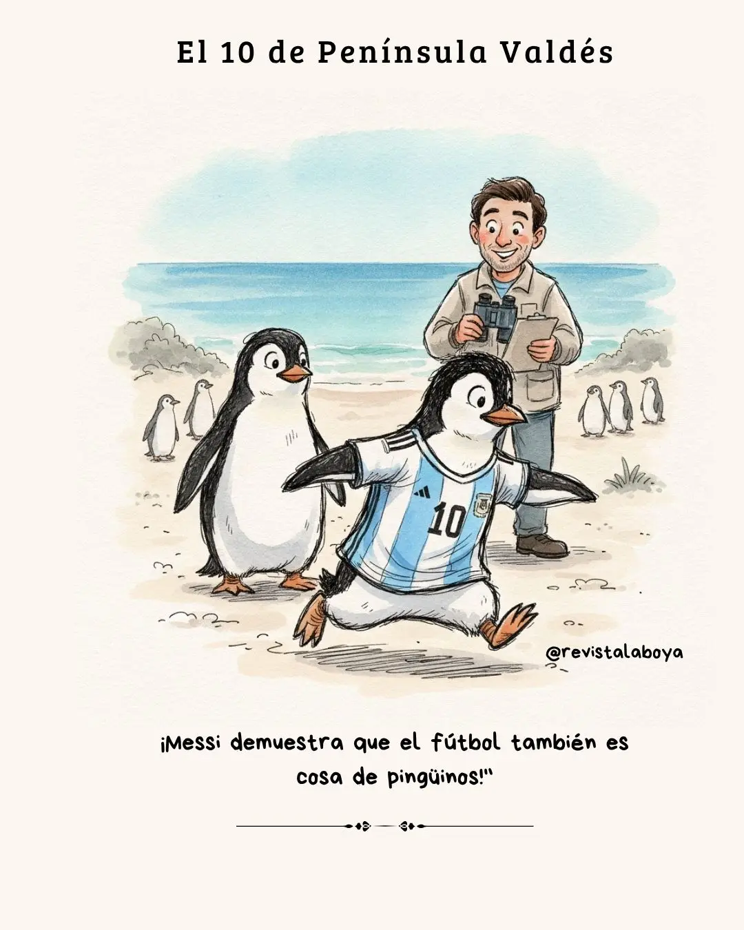 @revistalaboyapinguinos